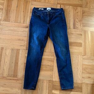 High Rise Skinny Blue Women's Jeans